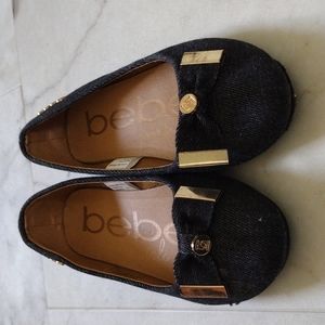 Bebe girl loafers.